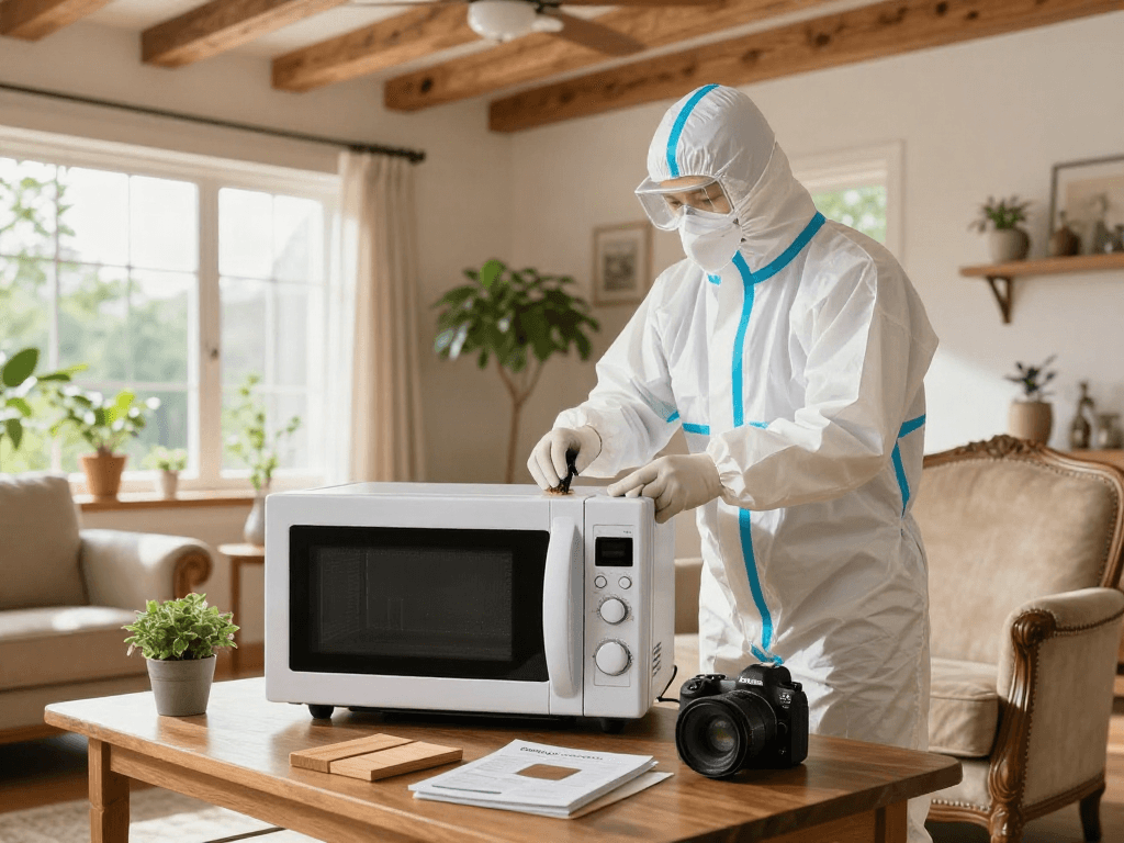 Traitement écologique des insectes à bois avec Shashel® dans un salon lumineux.