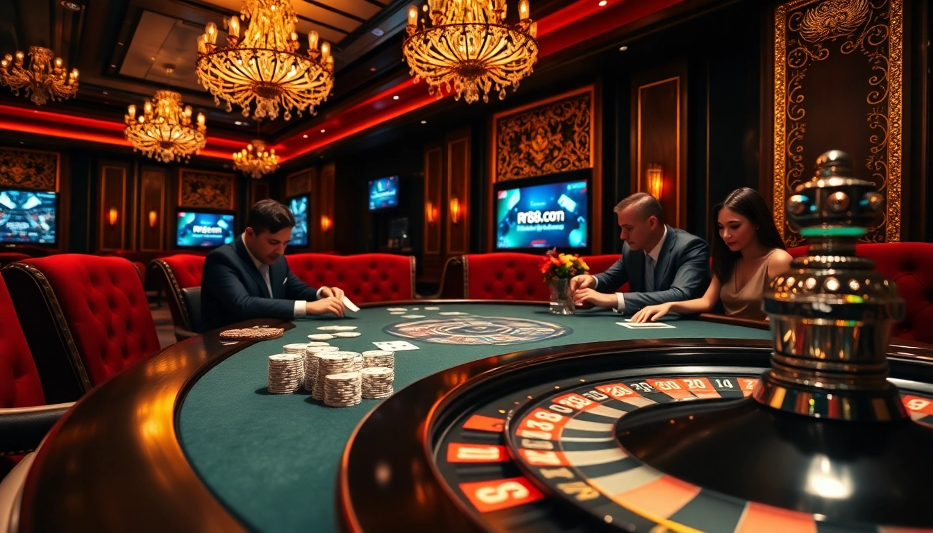 Experience high-stakes poker action at rr88.com with luxurious gaming and winning excitement.