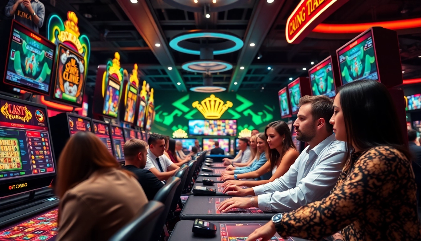 Découvrez l'expérience ludique de casino en ligne avec des joueurs enthousiastes.