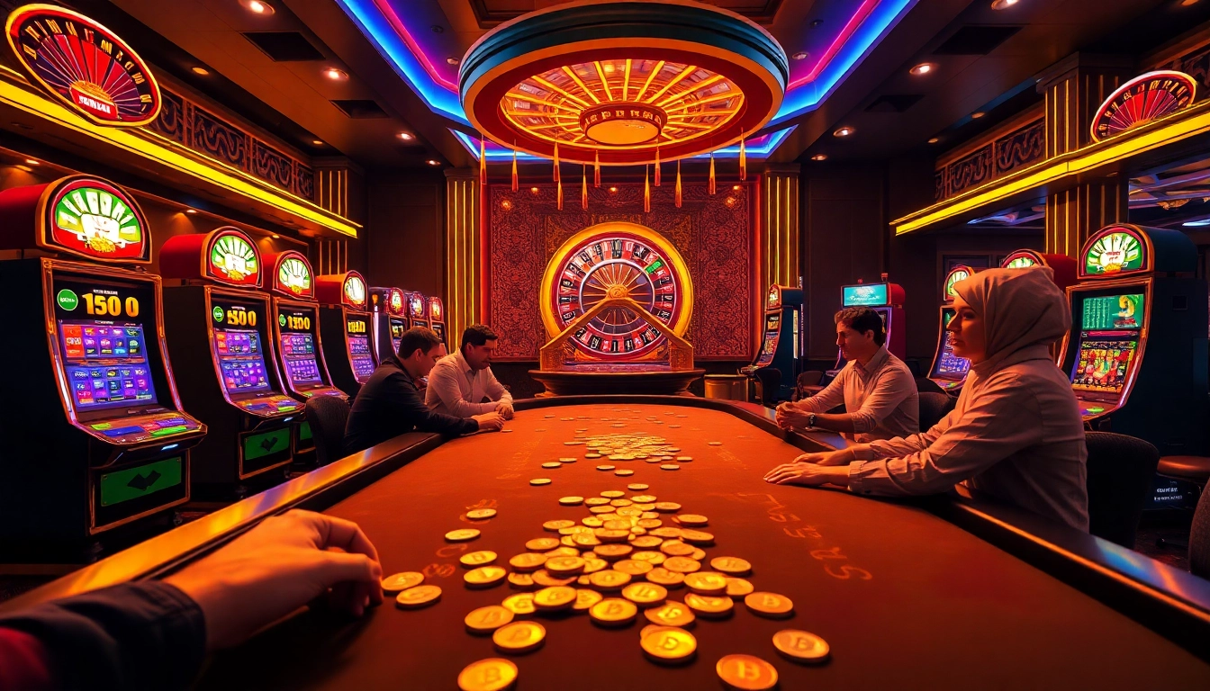 Vivez l'excitation du jeu de casino crypto avec des tables de poker dynamiques et des éléments de monnaie numérique.