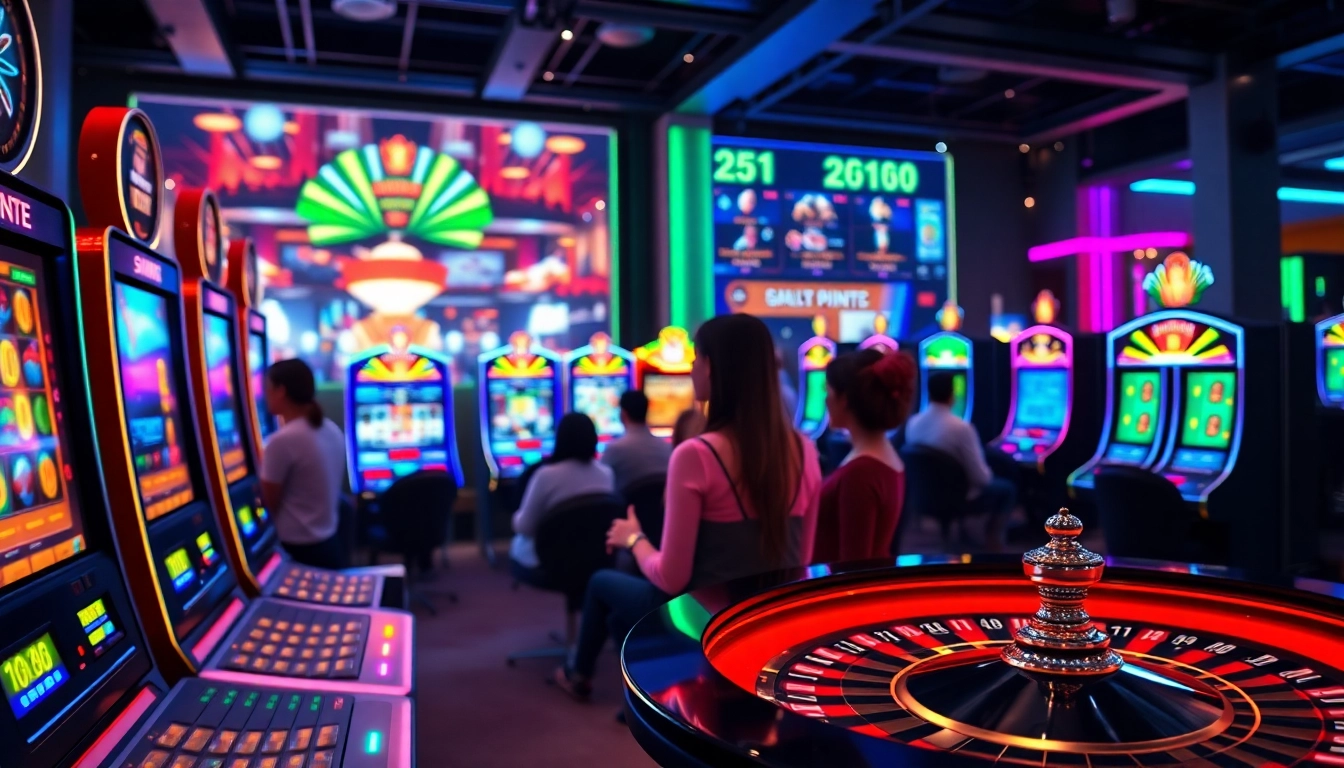 Découvrez les nouvelles tendances du casino en ligne 2026 avec une ambiance animée et des jeux interactifs.