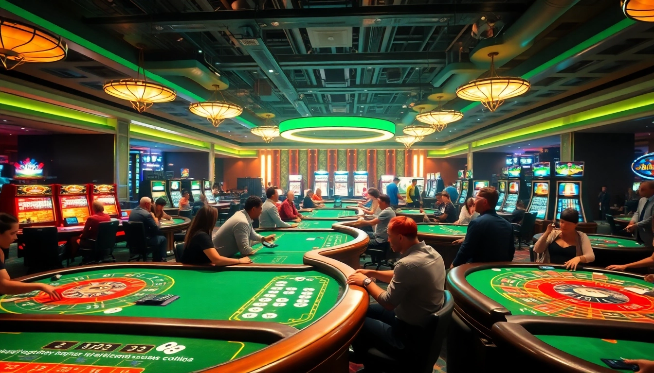 Découvrez les jeux captivants du casino en ligne 2026 avec des tables animées et des joueurs engagés.