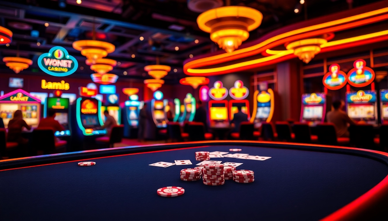 Découvrez un casino en ligne fiable mettant en avant des jeux de table avec éclairage vibrant.