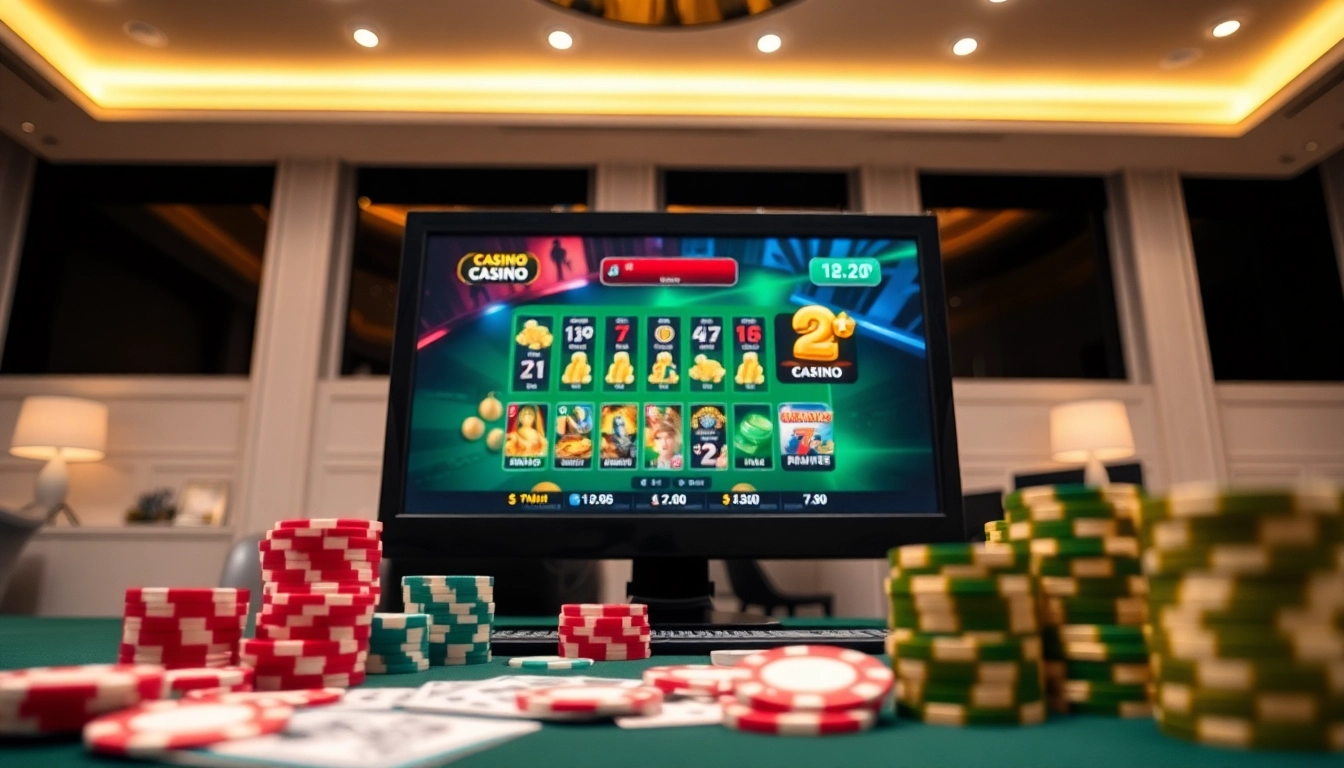 Découvrez les tendances du casino en ligne 2026 avec un setup de jeux modernes et captivants.