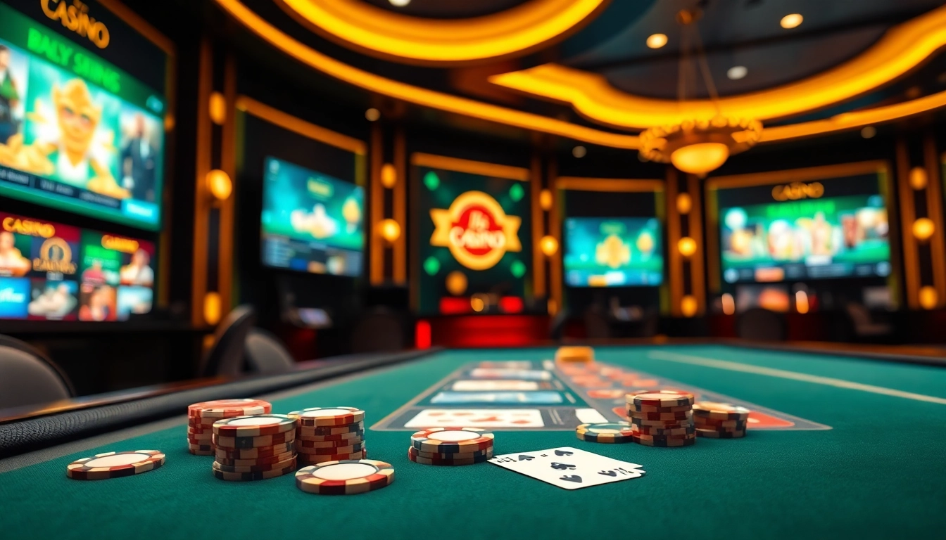 Visitez un casino en ligne avec des jeux palpitants et une ambiance vibrante.