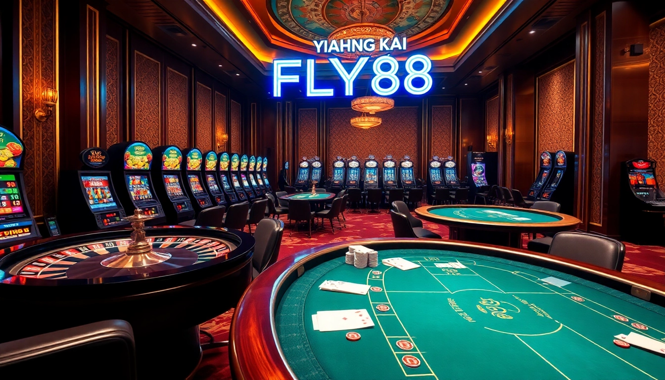 Engaging players at a luxurious casino showcasing tools for đăng ký FLY88 and winning strategies.