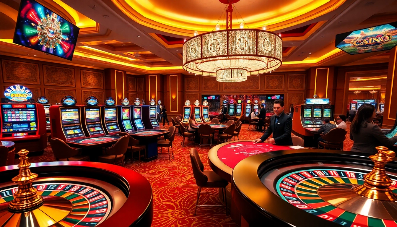 Engaged players experience the thrill of casino en ligne francais at a vibrant gaming table.