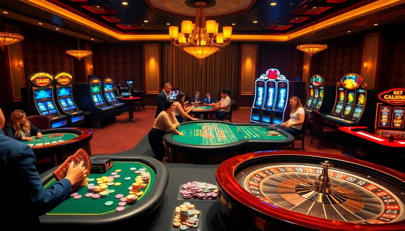 Un gameplay captivant dans un casino en ligne francais, avec des tables engageantes et une atmosphère de jeu vibrante.