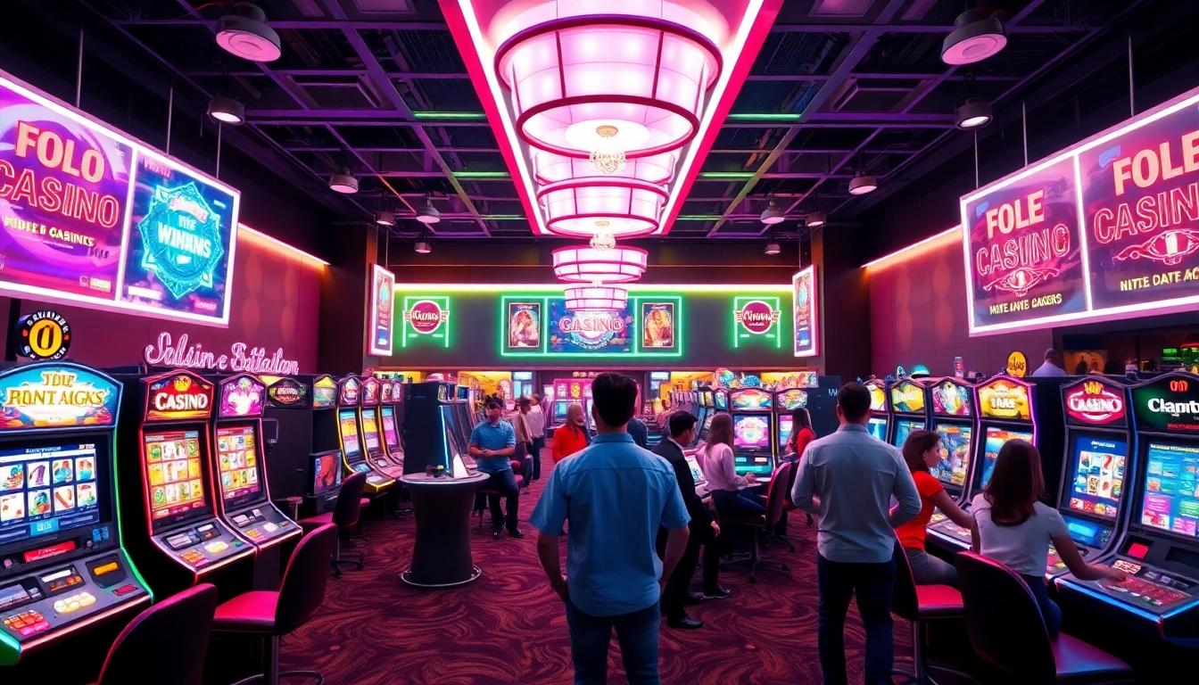 Jouez à des jeux captivants dans un casino en ligne moderne et vibrant. related image