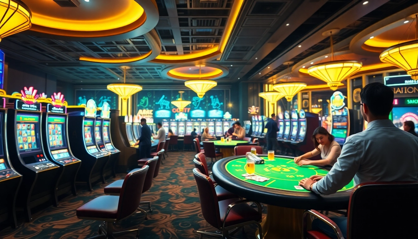 Profitez de l'expérience immersive d'un crypto casino avec des jeux et des machines à sous vibrantes. related image