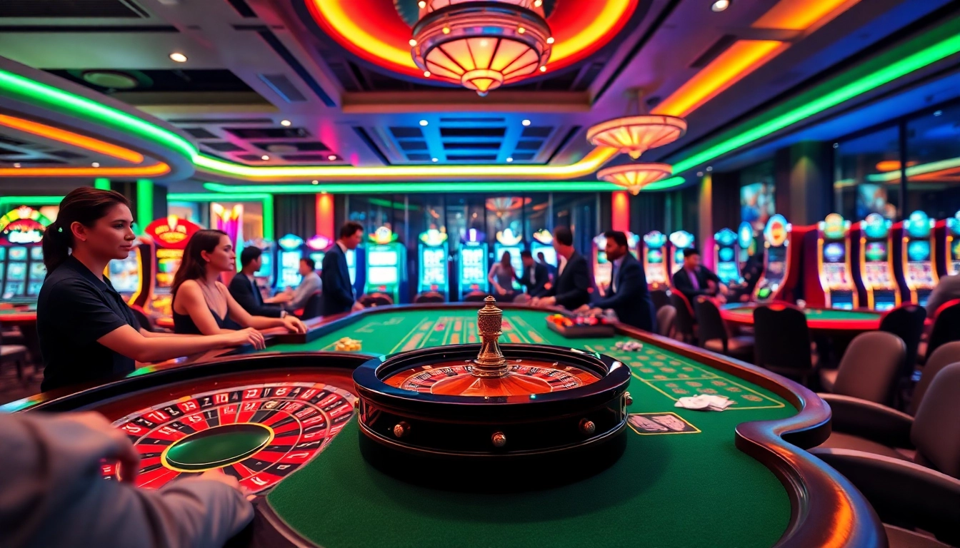 Jouer à des jeux captivants dans un casino en ligne éblouissant. related image