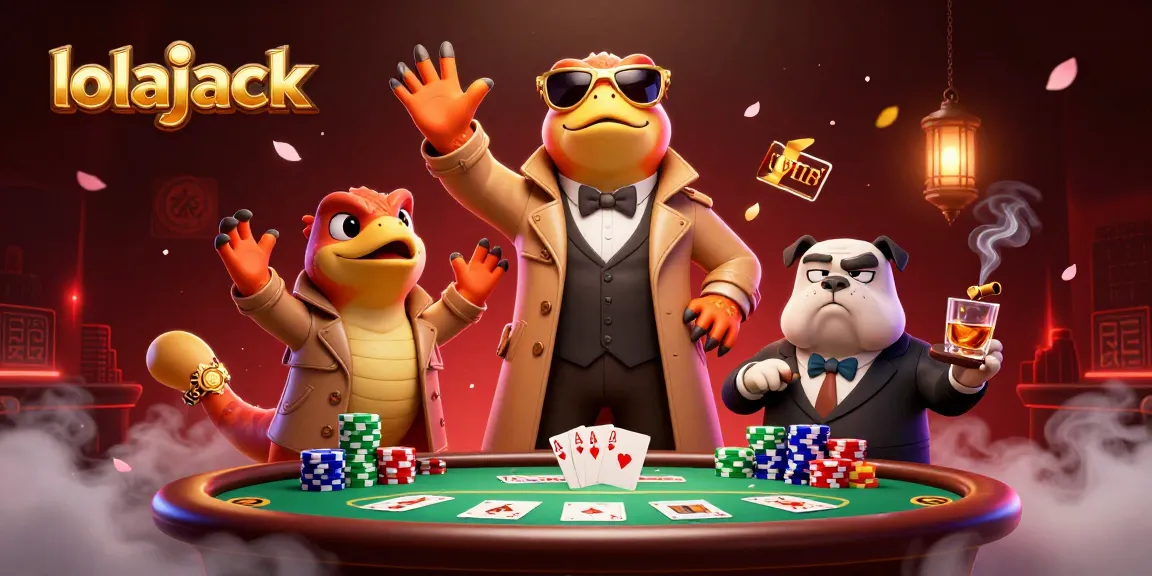 Experience thrilling poker strategies at lolajack casino with raptors in disguise entering a VIP lounge.