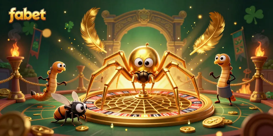 Experience thrilling gambling with fabet's vibrant 3D casino scene featuring unique characters and dynamic elements.