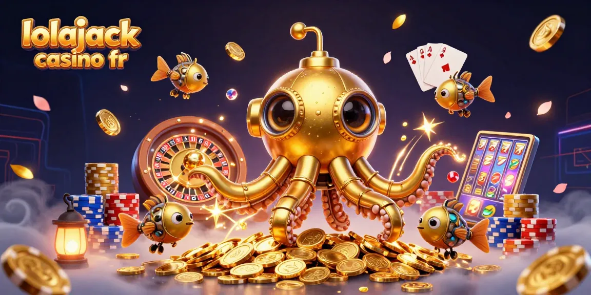 Experience the thrill of lucky wins at lolajack casino fr with golden coins and vibrant gameplay elements.