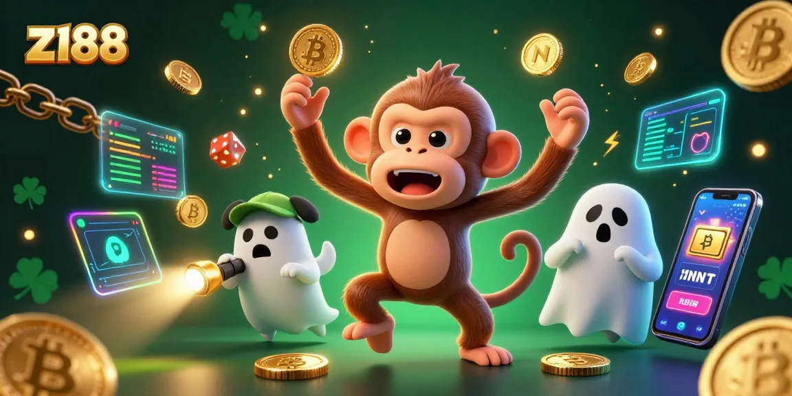 Engage with z188 by enjoying thrilling gameplay in a vibrant haunted casino scene, featuring exciting elements.