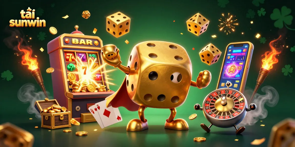 Engage in top gaming fun and win big with tải sunwin amid a vibrant casino atmosphere