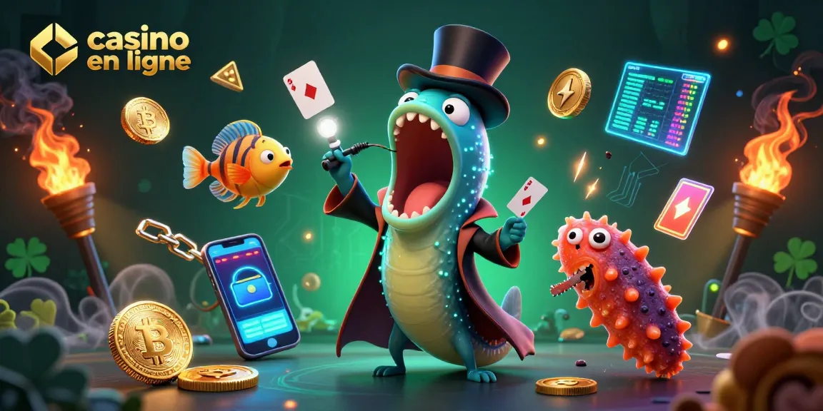 Jouer au casino en ligne avec des créatures marines et des éléments de loterie éblouissants.