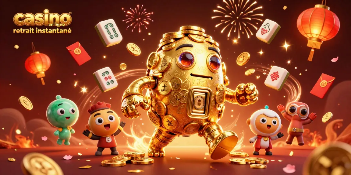 Découvrez des gains instantanés au casino en ligne avec des scènes festives et des éléments de jeu captivants.