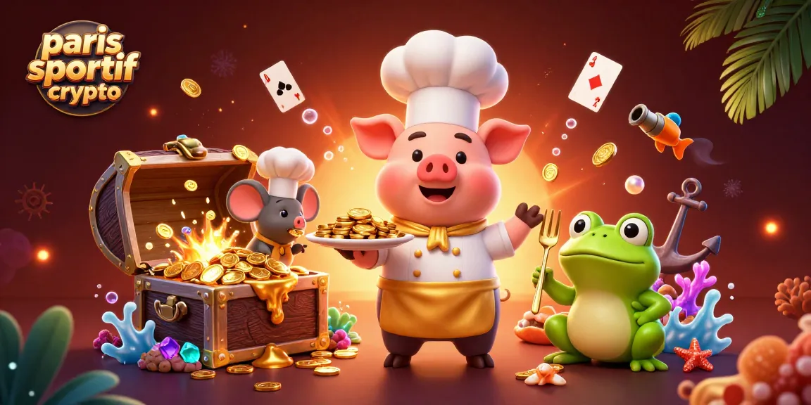 Placez vos paris sportif crypto tout en profitant d'une expérience ludique illustrée par un chef et ses créatures.