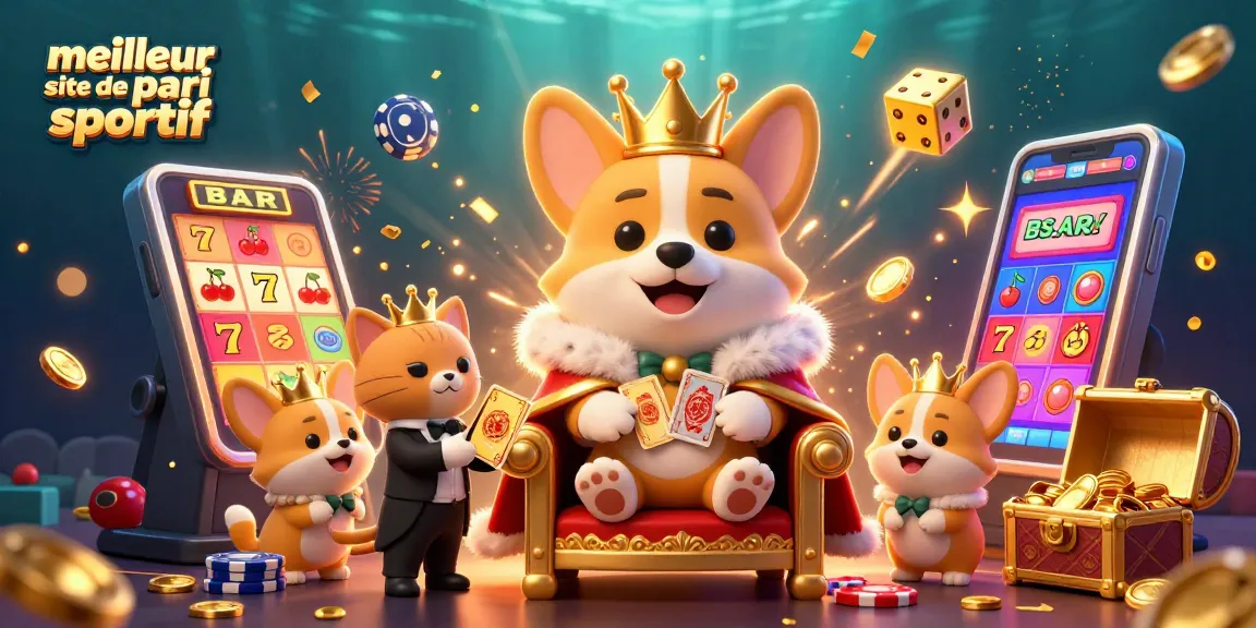 Pariez sur le meilleur site de pari sportif tout en profitant d'une illustration dynamique et festive des jeux de casino.