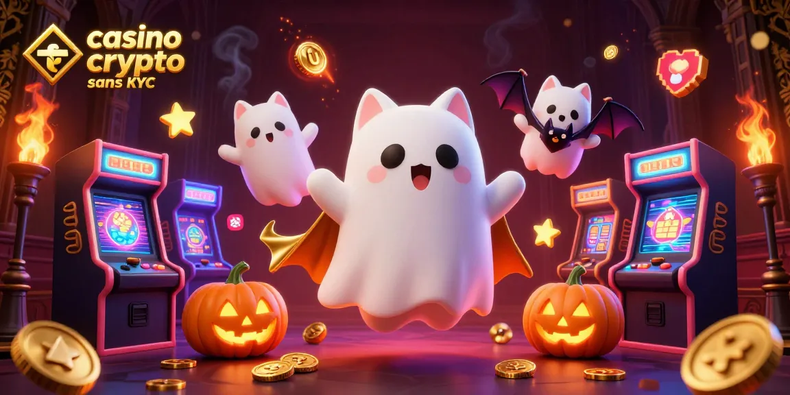Détectez le jeu avec casino crypto sans KYC dans un casino animé hanté.
